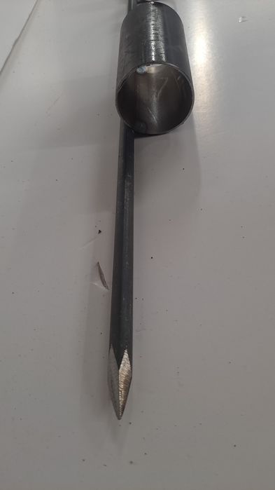 cana pesca suporte/fabrico há medida ferro/inox