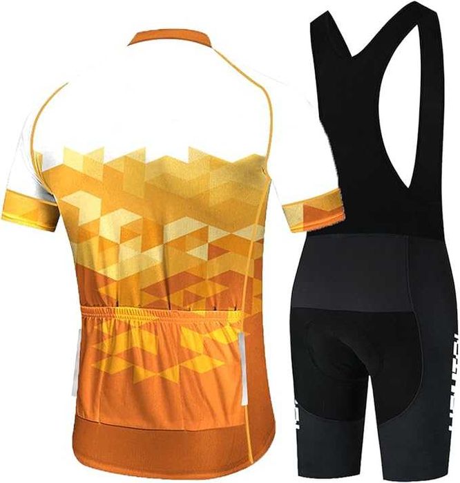 Zestaw koszulka i spodenki rowerowe HOMTOL dla mężczyzn roz. 4XL