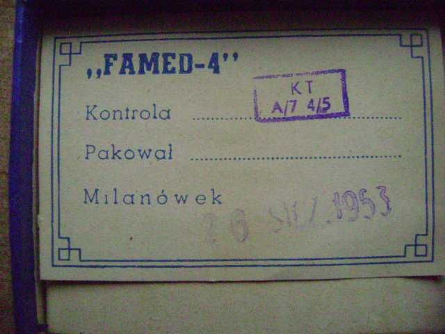Starocie z PRL - Zdrowie = Zestaw 10 igieł do strzykawki z 1953 r.