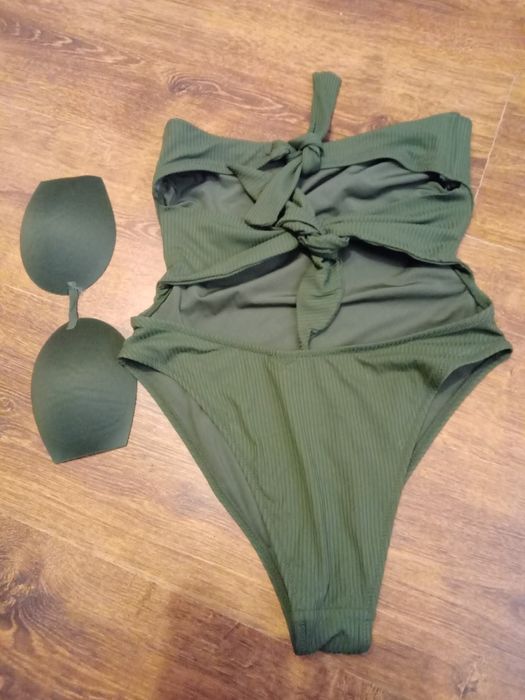Strój kąpielowy calzedonia S khaki