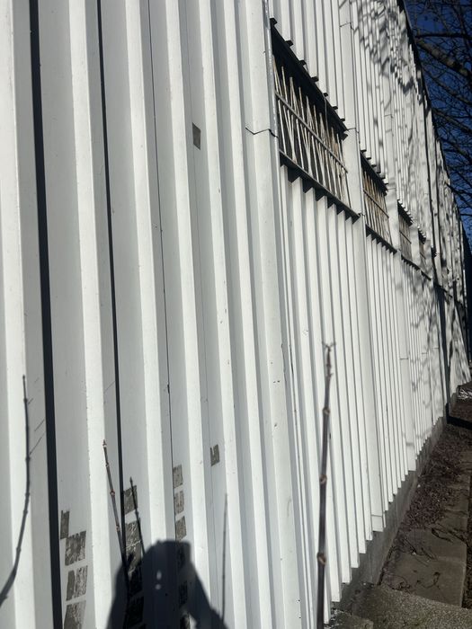 Blacha trapezowa używana gruba | na ogrodzenie wiatę