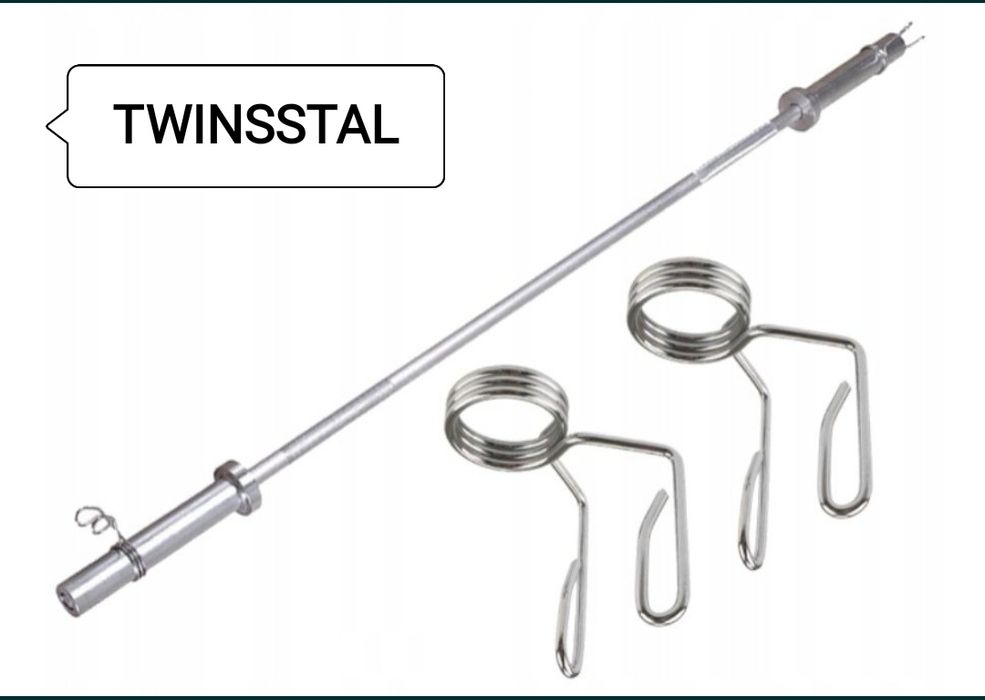 Gryf olimpijski 20kg Twinsstal