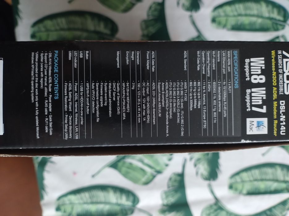 Neostrada Router Asus DSL- N14U