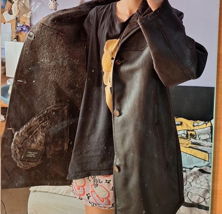 Kożuszek naturalny vintage