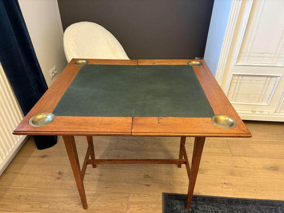 Stolik karciak antyk