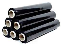 FOLIA STRETCH 2,5KG CZARNA Rozciąg 300%  Transport Gratis !!