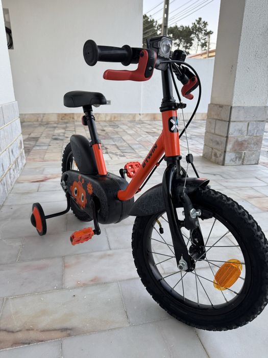Bicicleta de criança Decathlon roda 14”