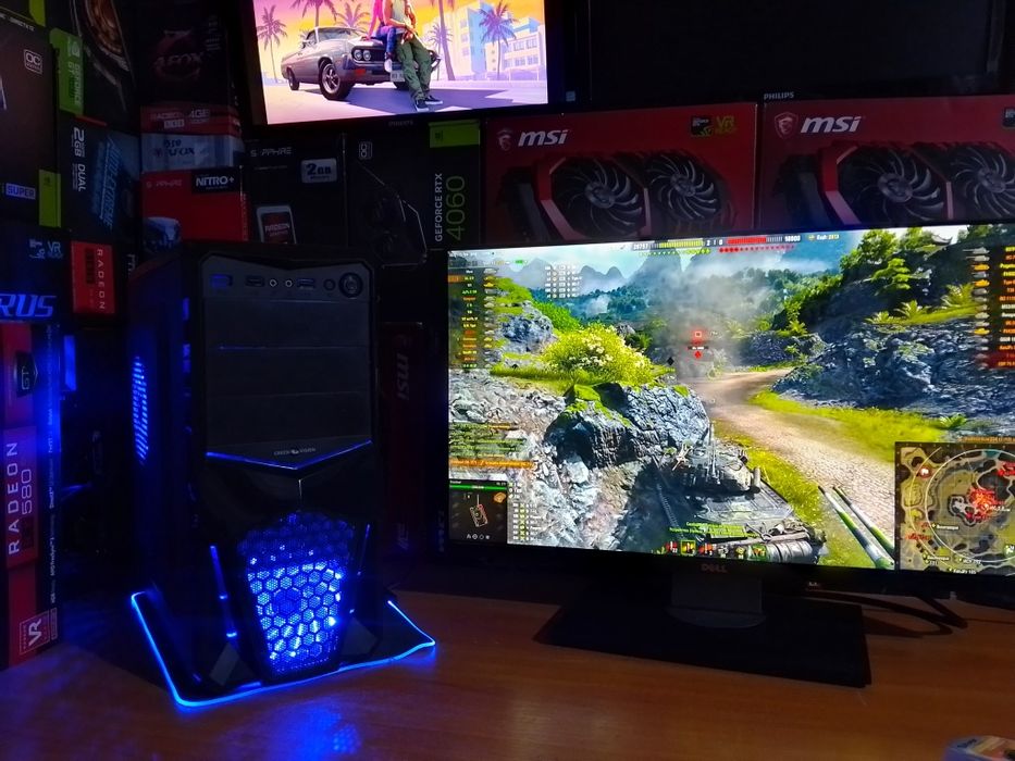 Видеокарта 8 гб,intel i7 4770.Игровой системный блок,пк,компьютер.CS2,