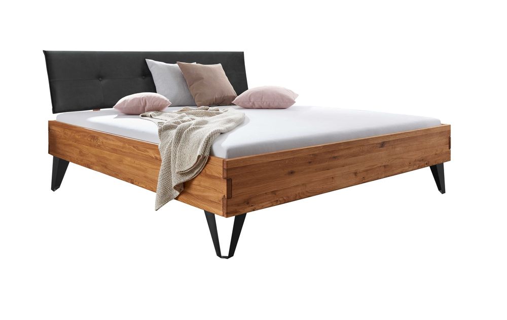 Łóżko dębowe BE 0587 GK MEBLE 160x200