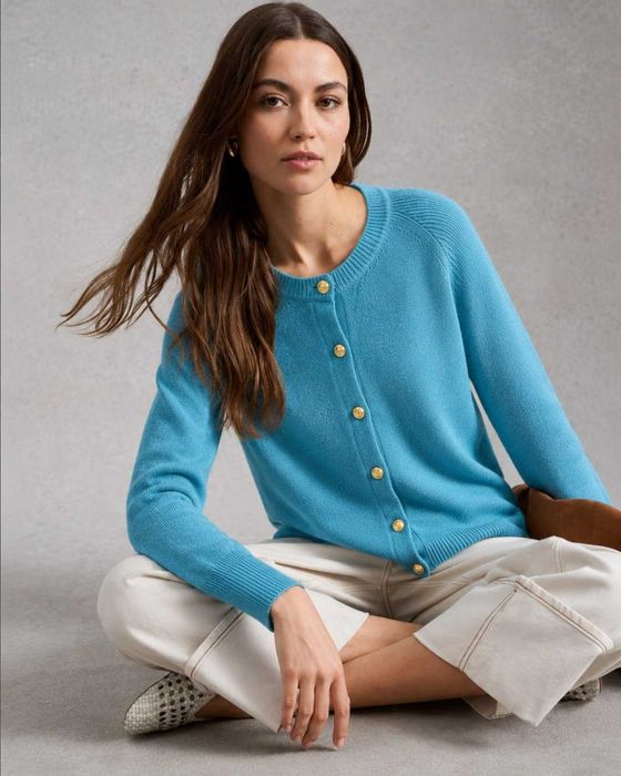 The Cashmere Centre Кардиган 100% кашемір преміум quiet luxury/ old money