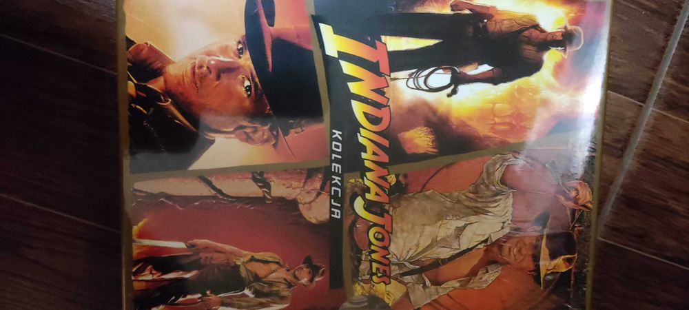 Indiana Jones Kolekcja  Sean Connery, Harrison Ford, George Lucas 4DVD