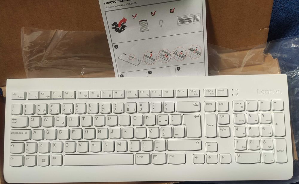 Teclado LENOVO wireless para peças