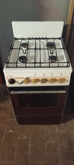 Газова плита в робочому стані