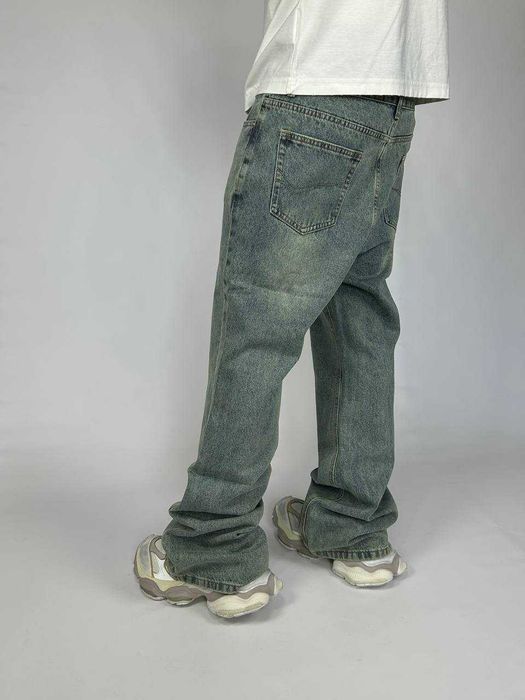 BALENCIAGA flared faded washed jeans клеш кльош джинсы archive