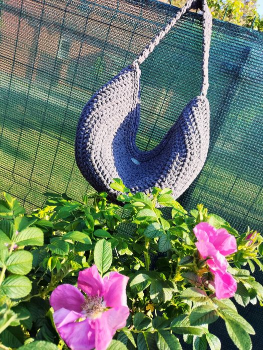 Torebka ze sznurka bawełnianego