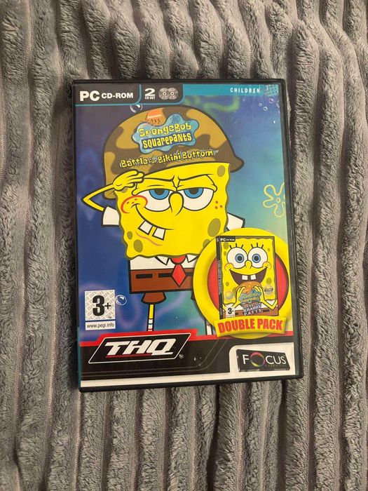 Gra PC SpongeBob Double Pack 2w1 UŻYWANA PC CD THQ