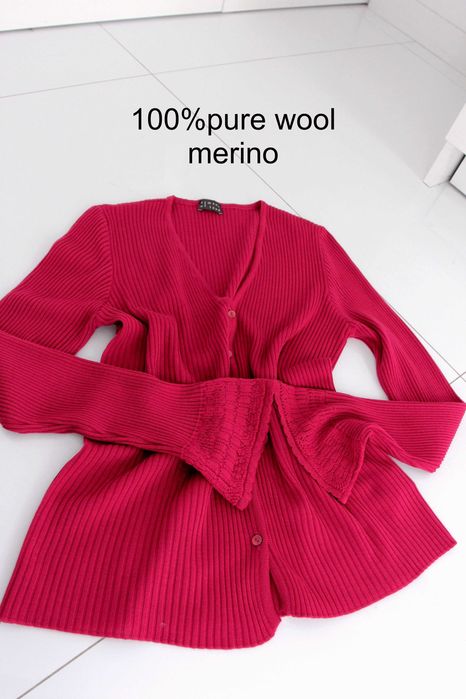 100%virgin merino, no man's land, bez wad L/m