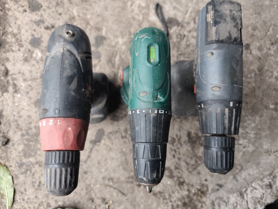 Шоруповерти на запчастини або відновленя