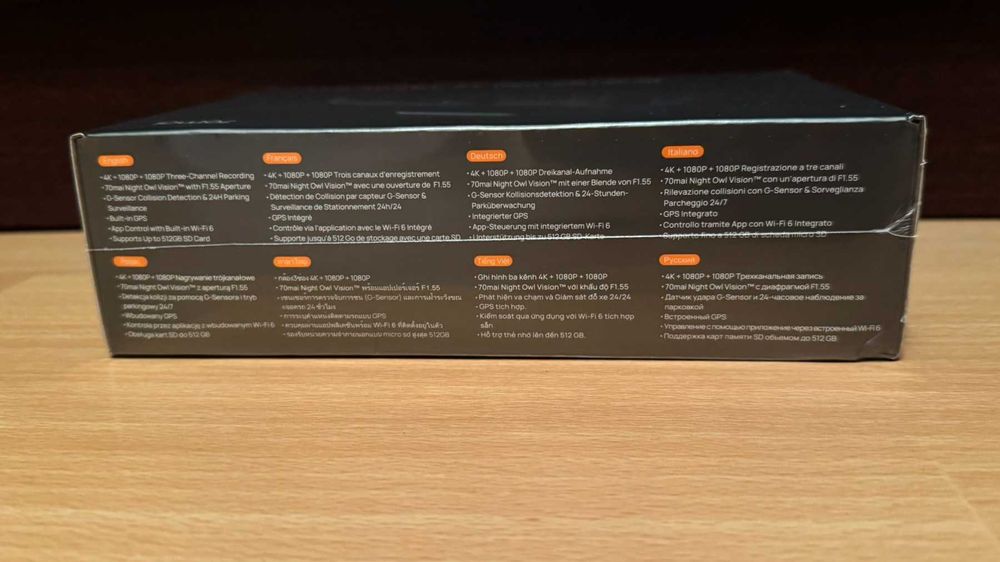 Відеореєстратор 70mai T800E+Real  Cam RC21+Hardwire Kit UP03.