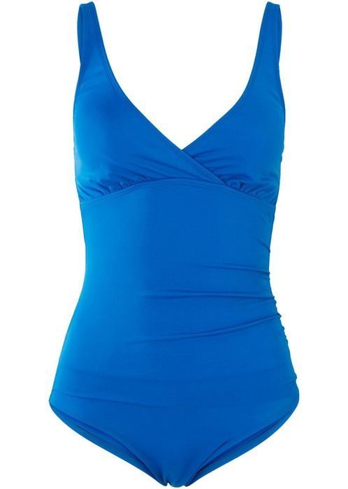 B.P.C kostium jednoczęściowy niebieski efekt tankini 38.