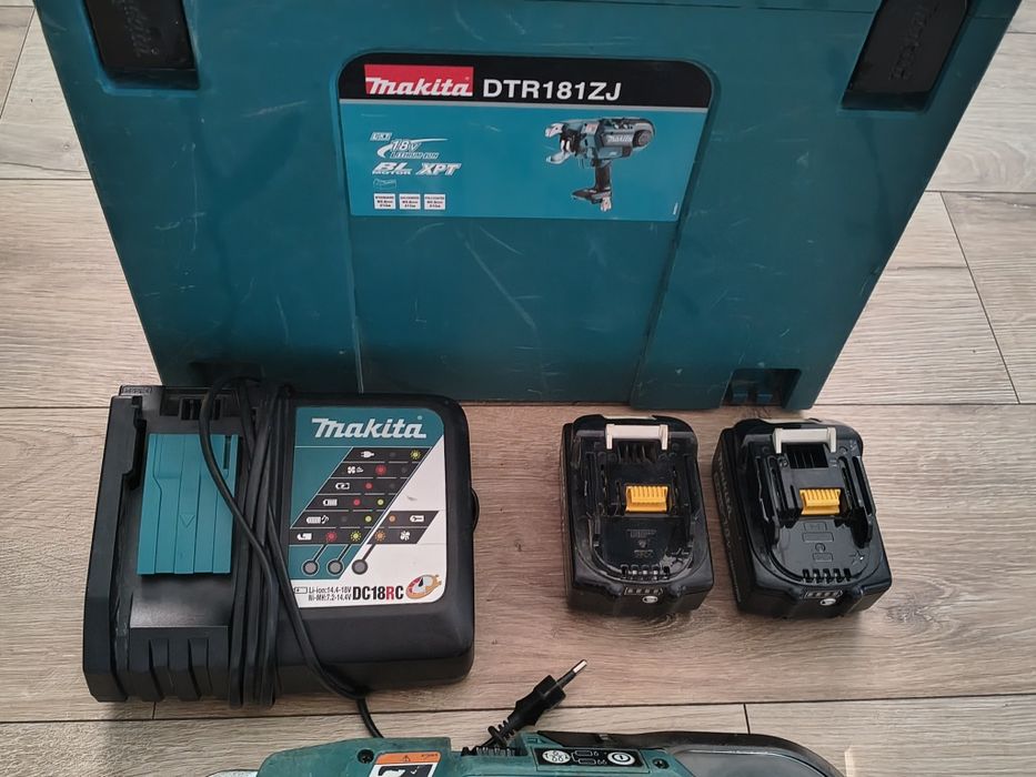 Wiązarka do zbrojenia Makita DTR 181. Cały zestaw.