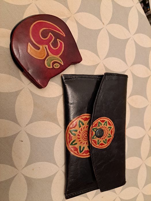 Portfele skóra indyjskie