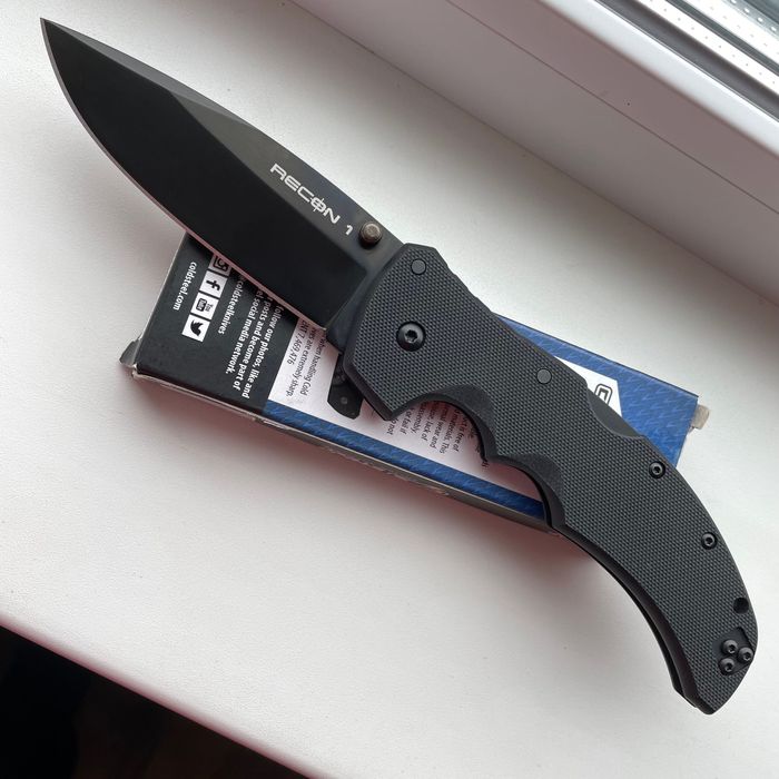 Ніж Cold Steel Broken Skull / Recon 1 / Code 4 / American Lawman / S35VN / AUS-8 / CTS-XHP / Buck-110 / IZULA / Ontario RAT-1 S35VN / RAT 1.5 MagnaCut