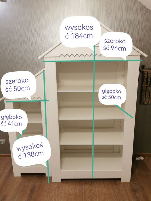 Meble Pinio  do dziecięcego pokoju.