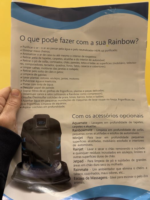 Rainbow SRX - aspirador de pó