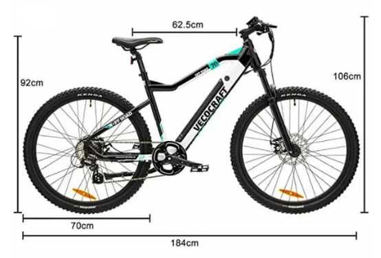 VecoCraft Offroad MTB elektryczny rower górski