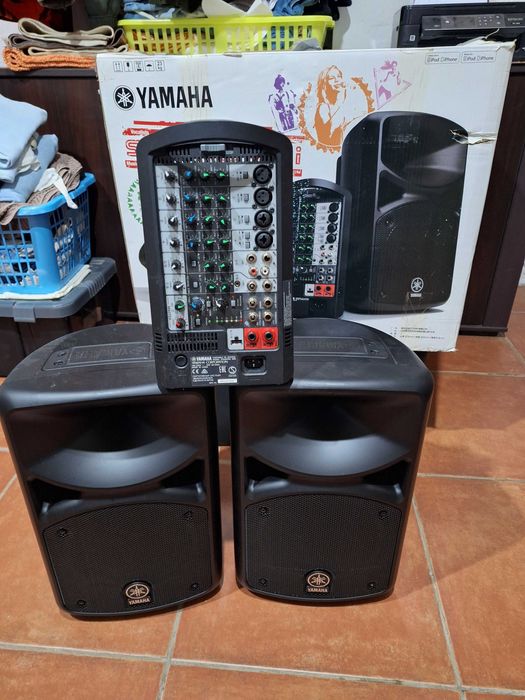 colunas yamaha stagepas 400i em perfeito estado