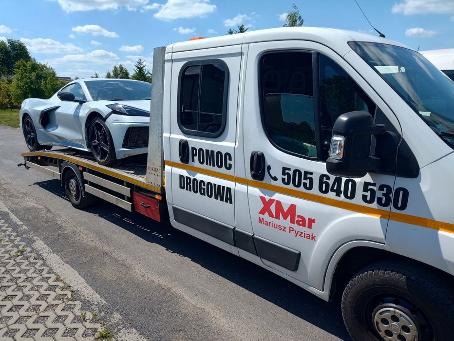 Pomoc Drogowa 24h laweta transport Radom