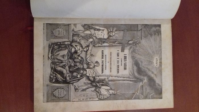 A Bíblia Sagrada - 4 Volumes - 1852