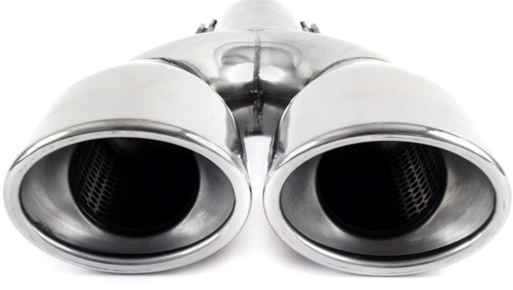 Końcówka WYDECHU Tłumika DUŻA Podwójna 2x85 DYFUZOR Warszawa SKLEP