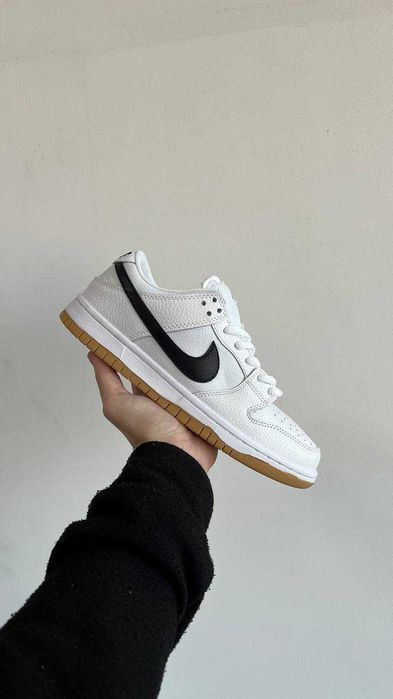 Кросівки з хутром Nike SB Dunk White Gum premium зимові | Кроссовки Найк жіночі чоловічі
