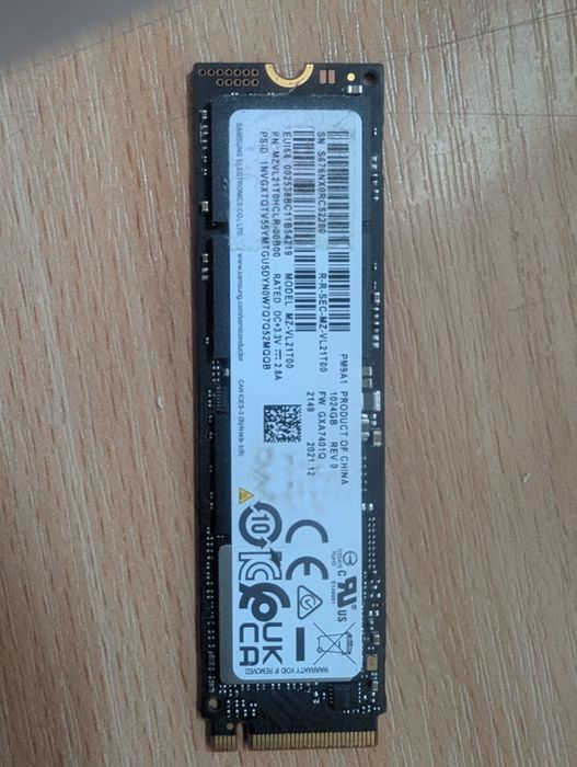 samsung pm9a1 - купить комплектующие для ПК - Цена на OLX.ua