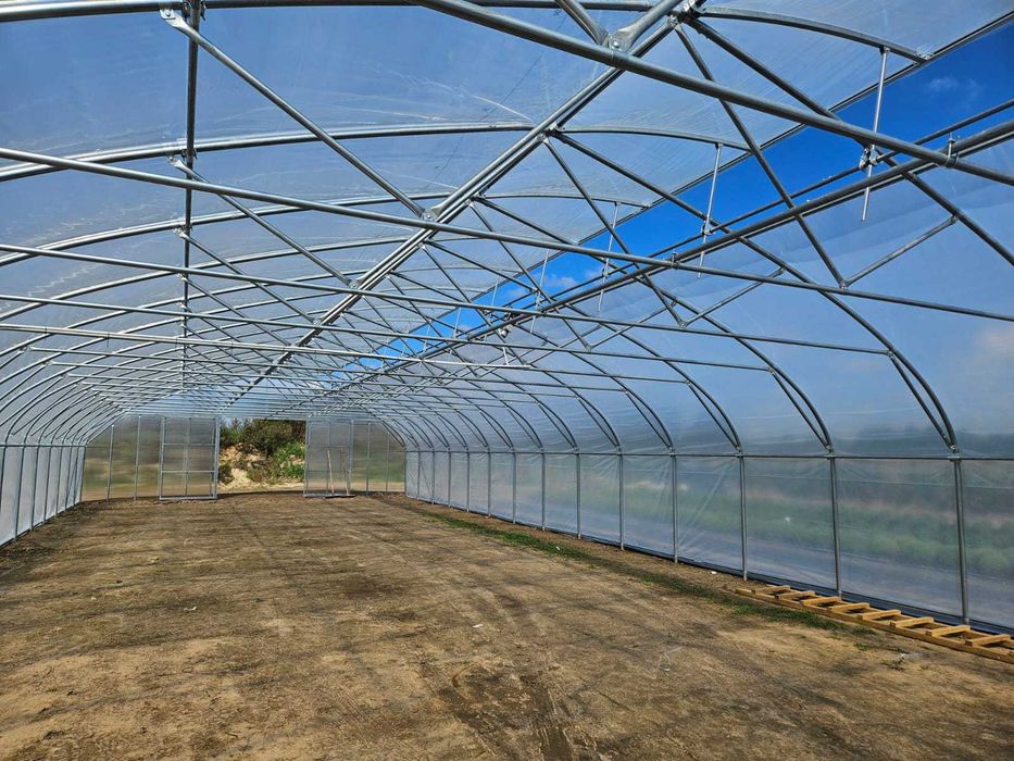 Tunel foliowy pompowany z otwieranym dachem 1 0 m szerokości