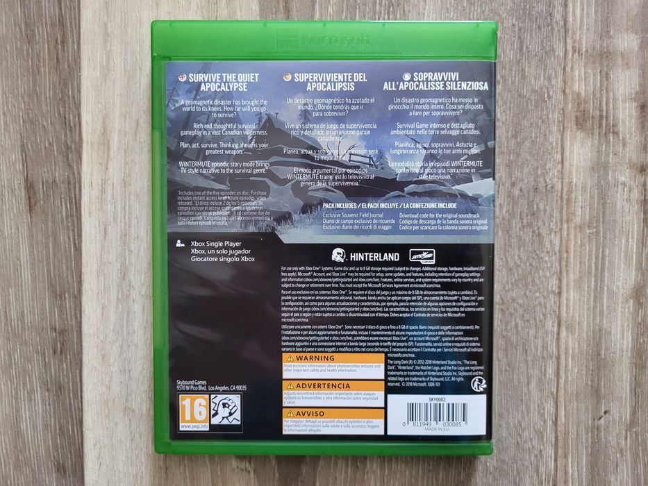 Gra Xbox One/Series X The Long Dark / STAN IDEALNY