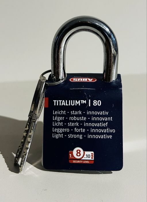 Kłódka 80TI/50 z 2 kluczami ABUS