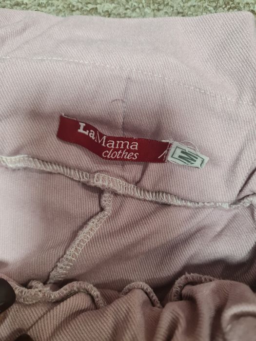 штани укорочені пудра 44. М Lamama