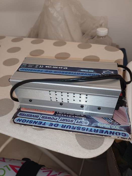 Cabos de bateria, transformador de corrente 24w220, desmultiplicador