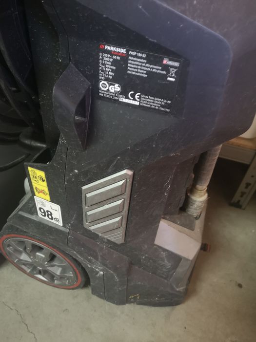 Máquina de lavar de alta pressão parkside