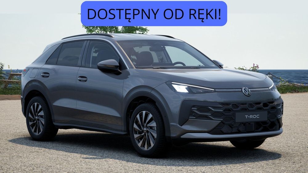 Volkswagen T-Roc Life 1.5 eTSI 150KM, DSG-7 Pakiet Zimowy/Opony wielosezonowe/17"