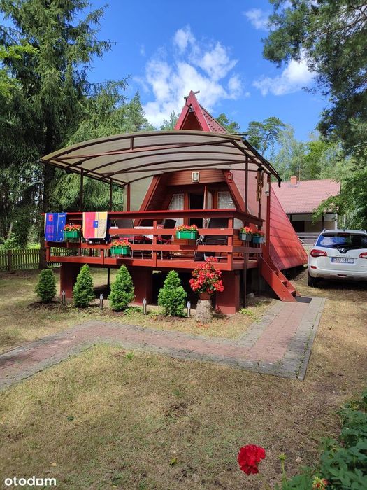 Dom rekreacyjny w Borach Tucholskich jezioro Radodzierz - Osiny