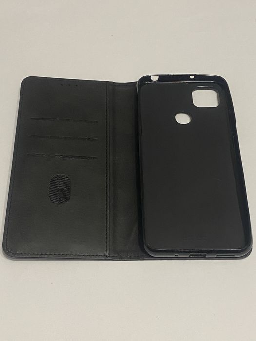 Чехол Xiaomi Redmi 9C / 10А Кожа Книга Защитная на Магните