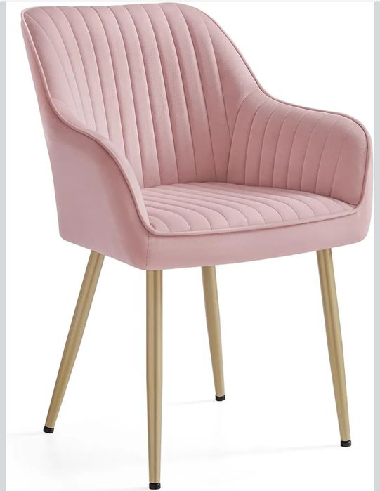 Krzesło welurowe NOWE