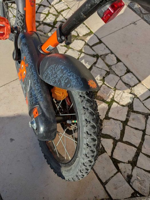 Bicicleta criança Decathlon 500 Robot Rodas 14