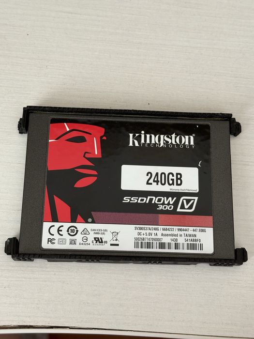 SSD накопичував Kingston SSDnow 300V 240gb