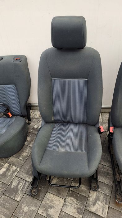 komplet siedzen fiesta mk7 przekładka van swap