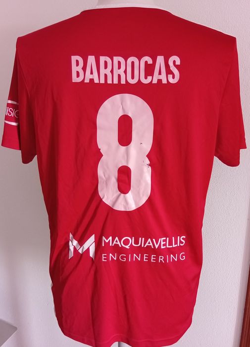 Camisola de jogo do Sport Benfica e Abrantes